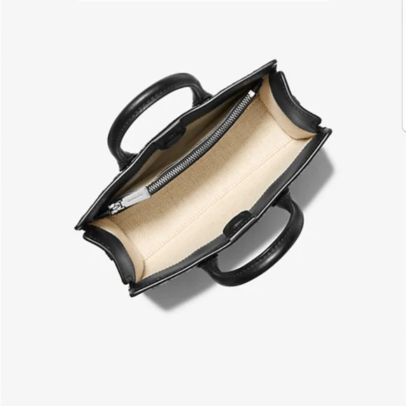 MICHAEL KORS XTRA SMALL CHEETAH PRINT CALF HAIR AND LEATHER CROSSBODY BAG - Picture 4 of 5